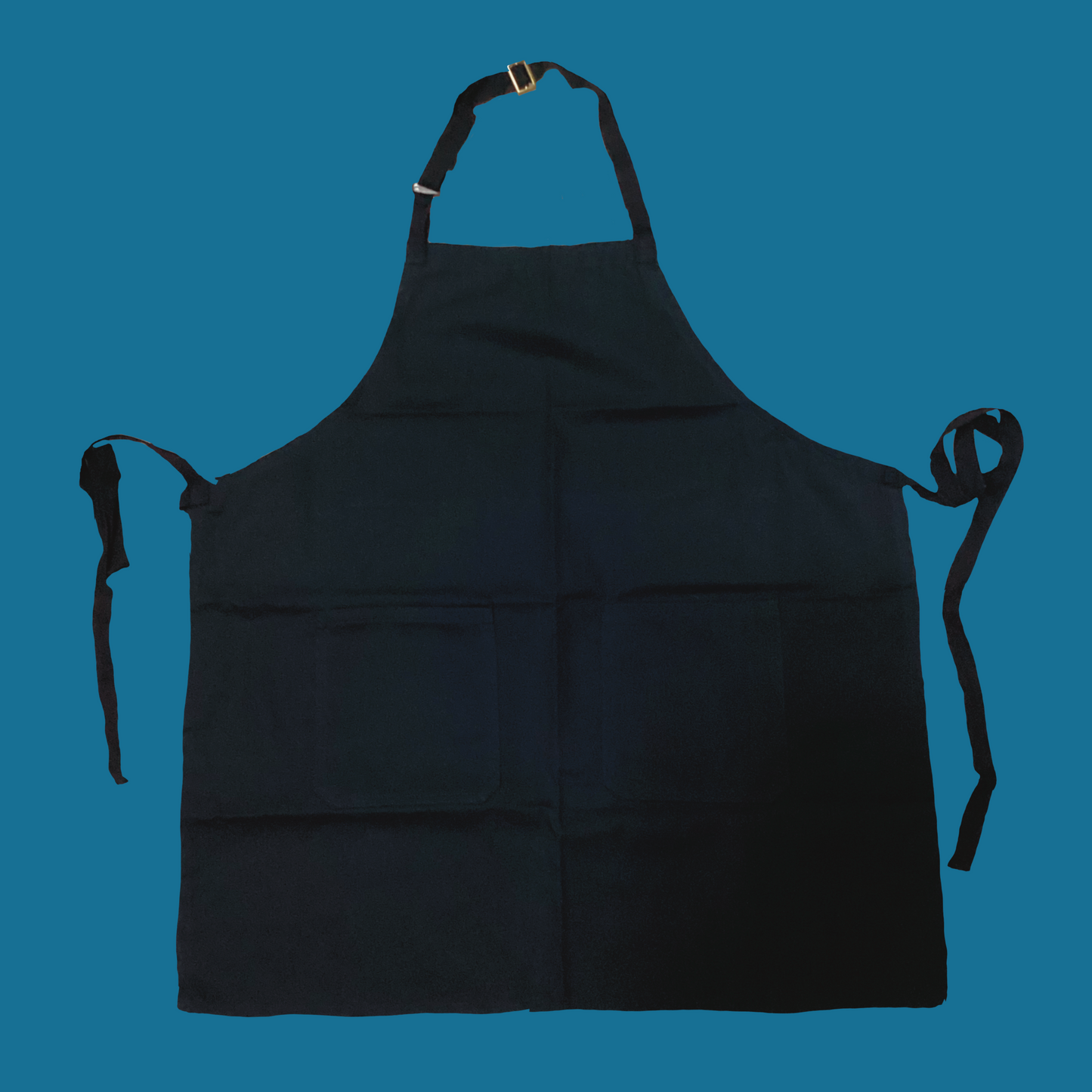 Mandil Negro Cuello Ajustable